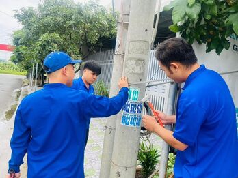 Thanh niên tham gia bảo vệ môi trường