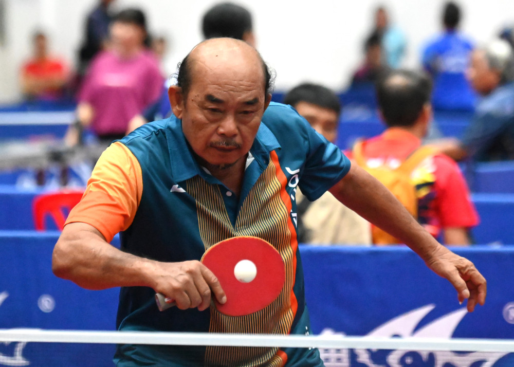 VĐV đội chủ nhà Tây Ninh tham gia thi đấu