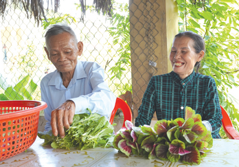 Hạnh phúc bình dị của cựu chiến binh
