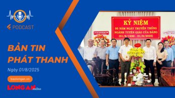 Bản tin phát thanh ngày 01/8/2025