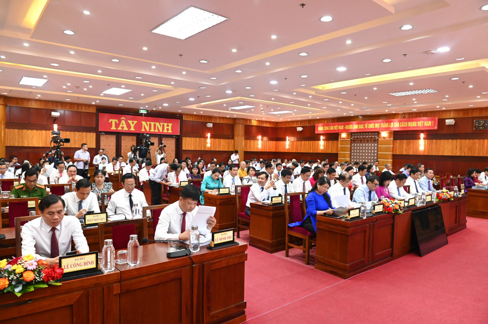 Đại biểu dự Kỳ họp thứ 2