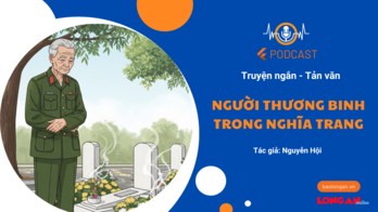Người thương binh trong nghĩa trang