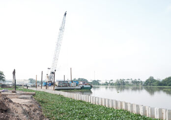 Tây Ninh: Kiến nghị hỗ trợ thực hiện nhiều công trình phòng, chống sạt lở, xâm nhập mặn