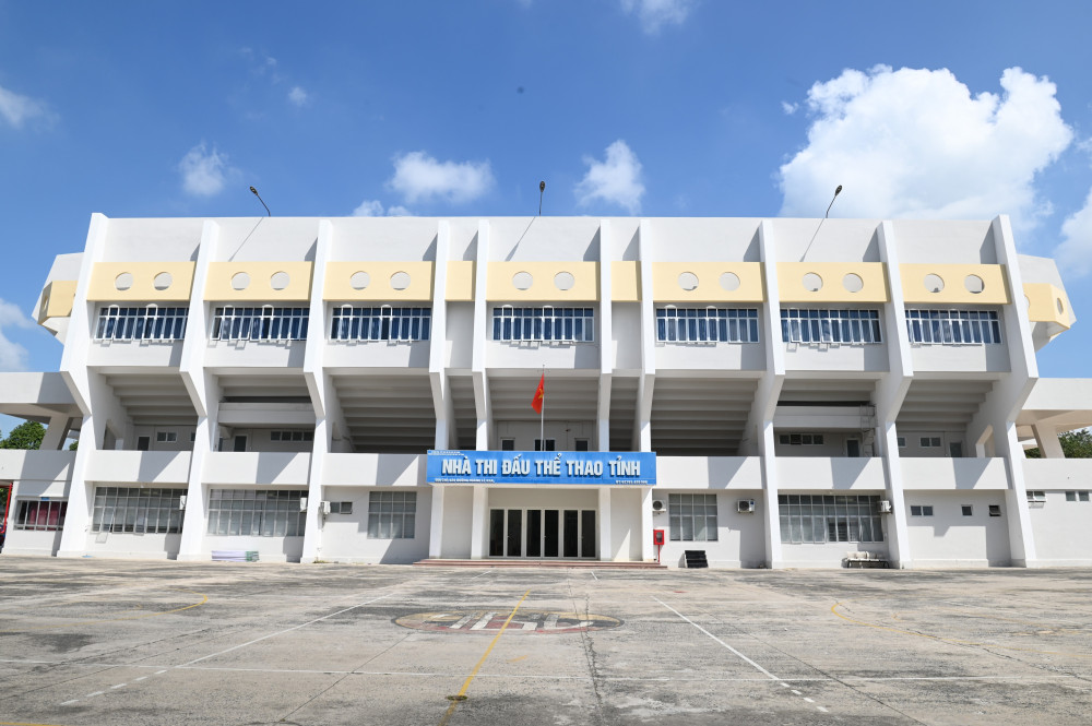 Nhà Thi đấu thể thao tỉnh Tây Ninh- nơi sẽ diễn ra Giải bóng đá U9 toàn quốc - Toyota cup 2025