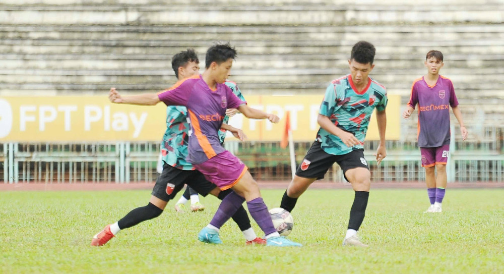 U17 Tây Ninh thắng U17 Becamex TP.HCM trong trận tập huấn