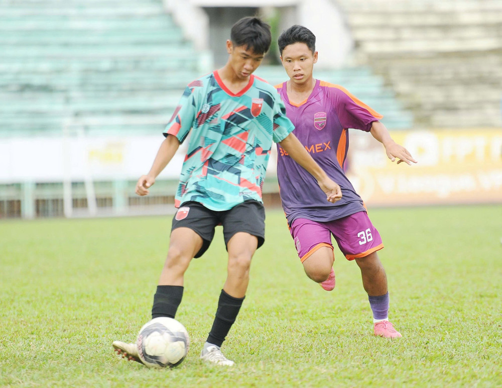 U17 Tây Ninh thắng U17 Becamex TP.HCM trong trận tập huấn