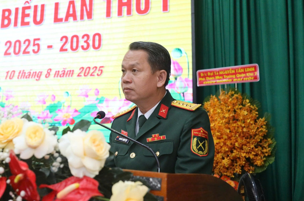 Phiên trù bị Đại hội đại biểu Đảng bộ Quân sự tỉnh Tây Ninh lần thứ I, nhiệm kỳ 2025 -2030