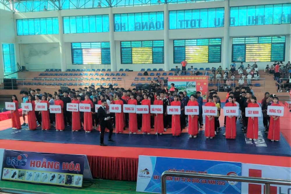 Đội tuyển vật Tây Ninh giành 6 huy chương giải Vô địch trẻ vật cổ điển, vật tự do Quốc gia