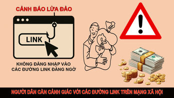 Cảnh giác với các đường link lạ