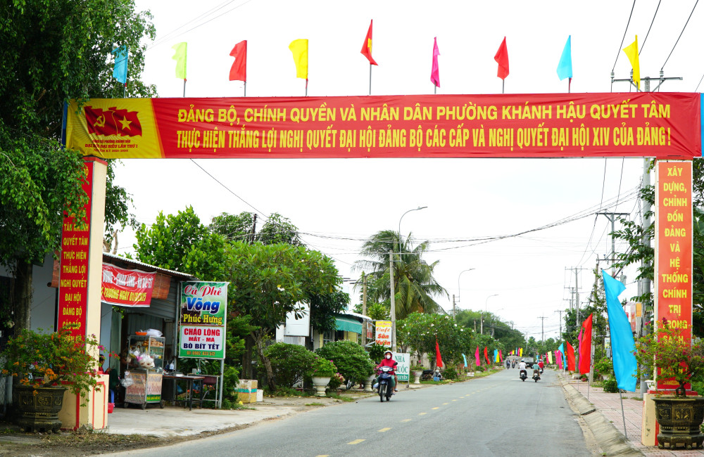 Phường Khánh Hậu - Vươn mình phát triển trong kỷ nguyên mới
