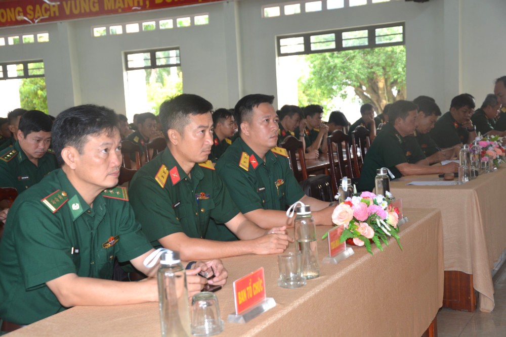 Bộ Chỉ huy Quân sự tỉnh Tây Ninh khai mạc tập huấn cán bộ giai đoạn 2 năm 2025