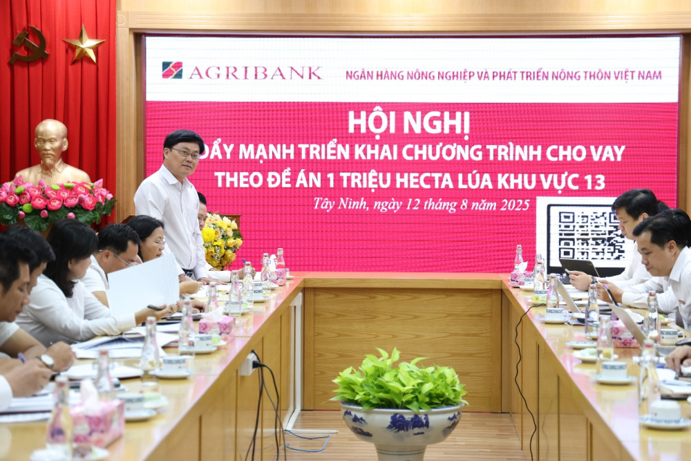 Agribank khu vực Tây Nam Bộ thúc đẩy vay vốn đề án 1 triệu hécta lúa chất lượng cao