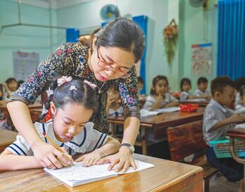 Investing in education for a bright future