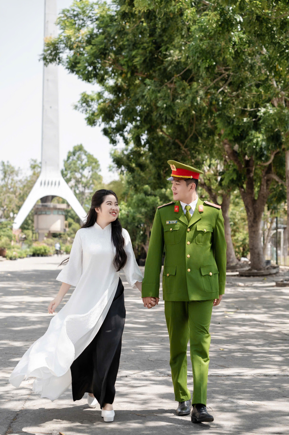 Hậu phương vững chắc của chiến sĩ công an