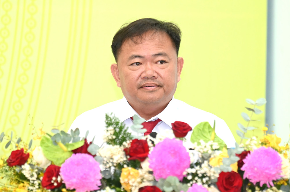 Ông Hà Minh Dảo Bí thư Đảng ủy xã Hưng Thuận, nhiệm kỳ 2025 - 2030