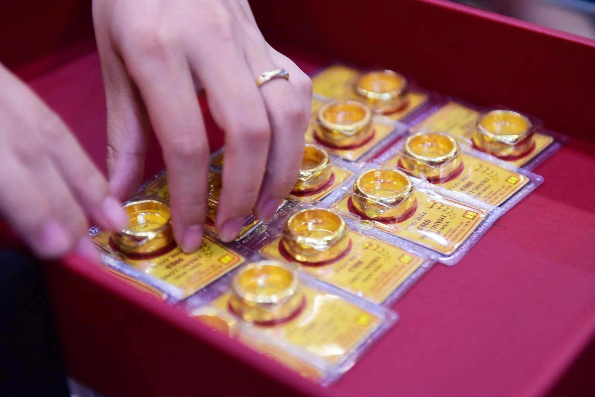 Giá vàng hôm nay 15/8: Neo ở giá kỷ lục