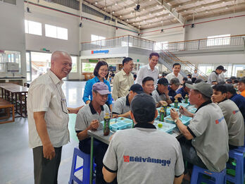 400 công nhân, lao động tham gia Bữa cơm Công đoàn 400 công nhân, lao động tham gia Bữa cơm Công đoàn