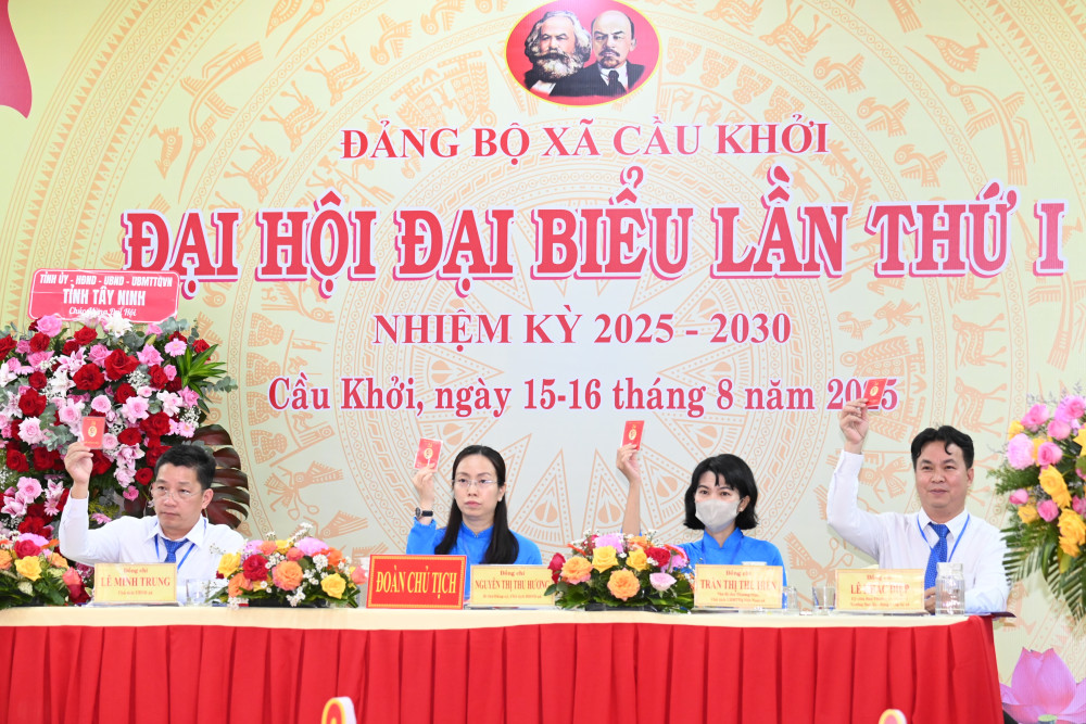 Đồng chí Nguyễn Thị Thu Hương được chỉ định Bí thư Đảng ủy xã Cầu Khởi nhiệm kỳ mới