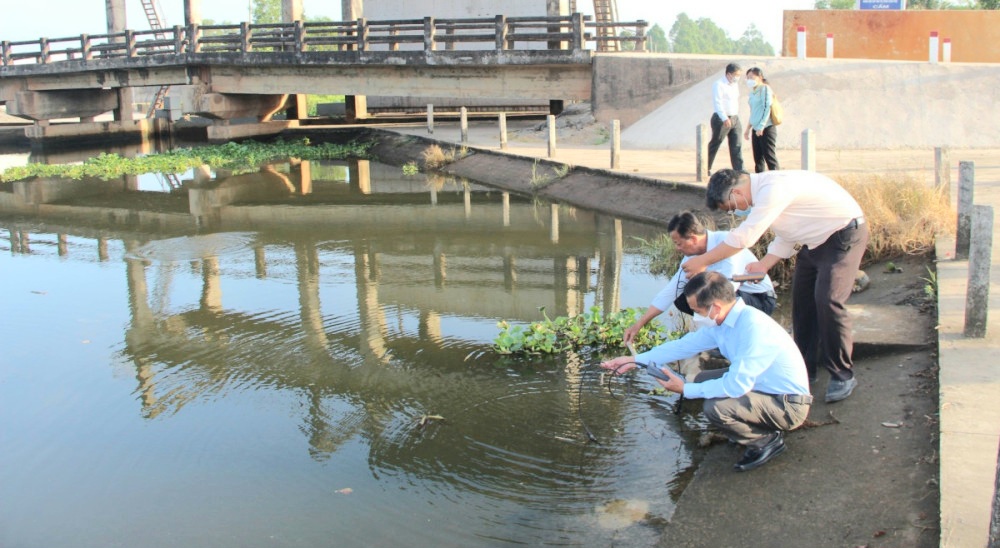 Tay Ninh strengthens monitoring of surface water quality