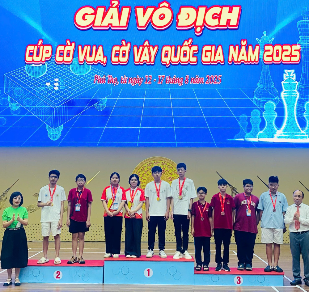 Đội tuyển cờ vua Tây Ninh giành 27 Huy chương tại giải Vô địch Cúp Cờ vua, Cờ vây quốc gia