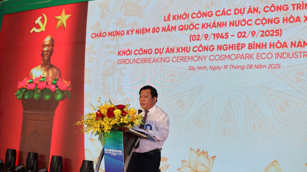 Cosmopark Eco Industrial Zone—A key project celebrating National Day