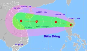 Biển Đông sắp đón bão số 5 mạnh cấp 11, miền Trung mưa lớn 600 m Biển Đông sắp đón bão số 5 mạnh cấp 11, miền Trung mưa lớn 600 m