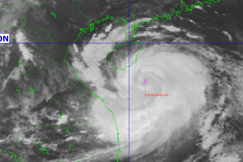 Bão số 5 khi nào đổ bộ vào đất liền Việt Nam?