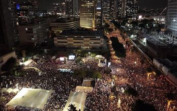 Biểu tình tại Israel ngày càng quyết liệt yêu cầu đạt thỏa thuận với Hamas