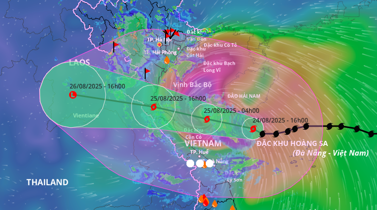 Bão số 5 giật cấp 17, 'sức phá hoại cực kỳ lớn'
