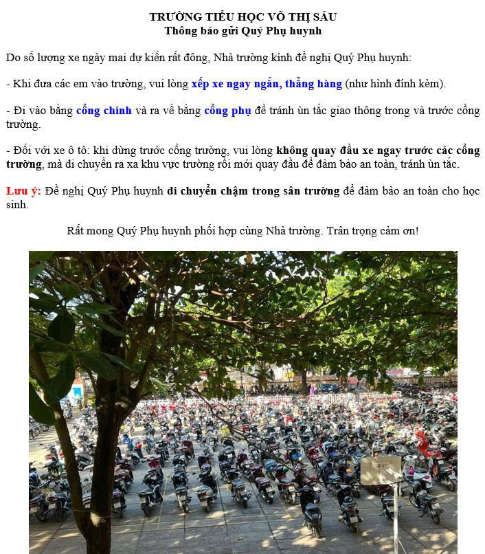 Một số điểm trường trung tâm kẹt xe ngày tựu trường