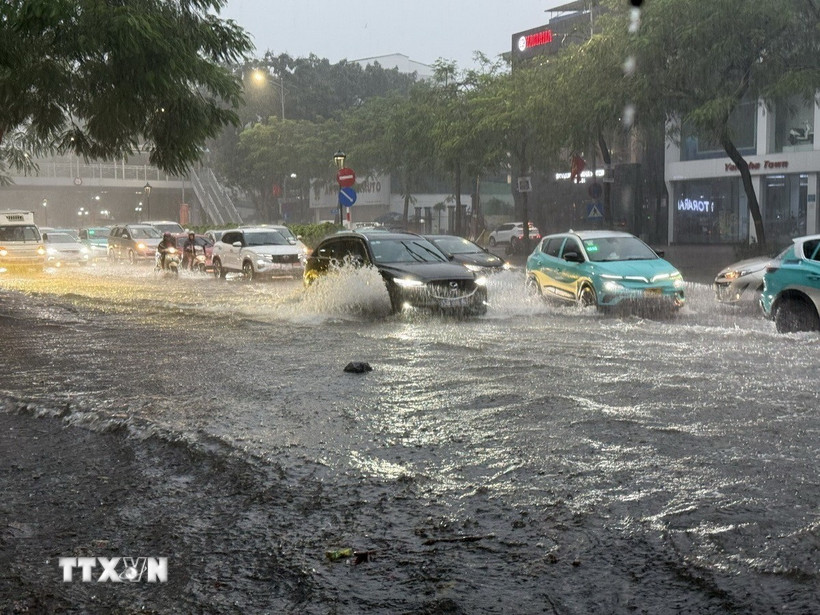 Thời tiết ngày 29/8: Mưa lớn ở trung du và đồng bằng Bắc Bộ và Đà Nẵng