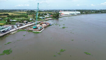 Many embankment projects will be completed in 2025
