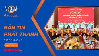 Bản tin phát thanh ngày 29/8/2025