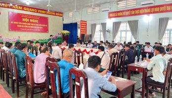 Xã Truông Mít xét duyệt tiêu chuẩn nhập ngũ và thực hiện nghĩa vụ tham gia Công an Nhân dân năm 2026