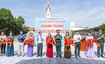 Khánh thành công trình sinh hoạt cộng đồng tại Giáo xứ Thánh Linh