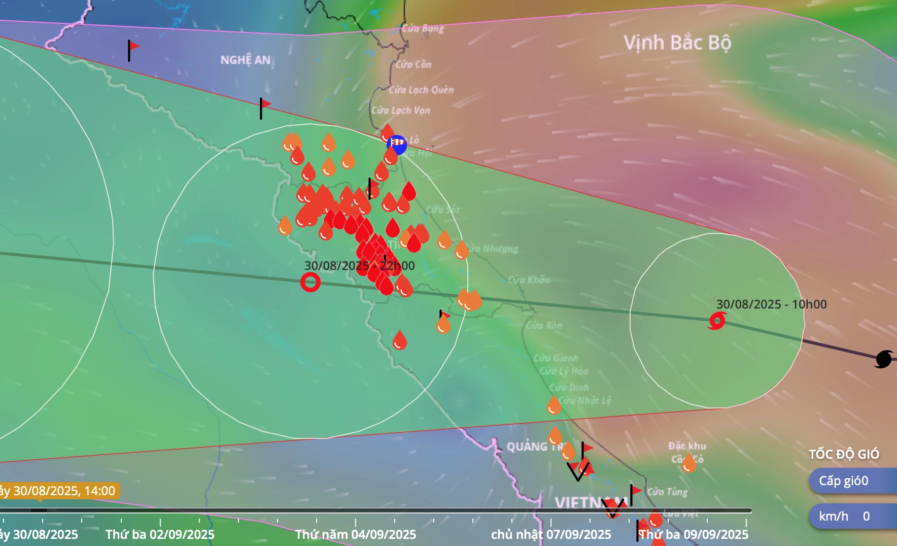 Sắp đổ bộ vào đất liền, bão số 6 gây mưa lớn đến 400mm