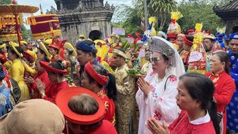 Huế: Lễ hội Điện Huệ Nam bảo tồn, phát huy tín ngưỡng thờ Mẫu Tam phủ