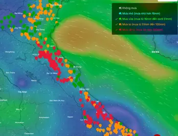 Bão số 6 suy yếu thành áp thấp nhiệt đới, mưa lớn hết ngày 31/8