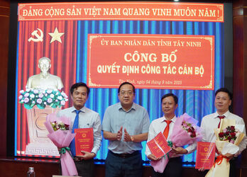 Ông Lưu Hiếu Trung giữ chức vụ Giám đốc Trung tâm Phục vụ hành chính công tỉnh Tây Ninh