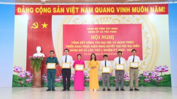 Xã Trà Vong tổng kết công tác Đại hội đại biểu Đảng bộ xã lần thứ I, nhiệm kỳ 2025-2030