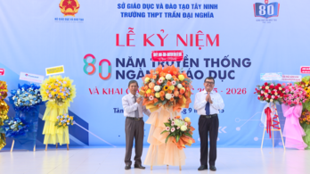 Trường THPT Trần Đại Nghĩa tổ chức Lễ khai giảng năm học mới 2025-2026