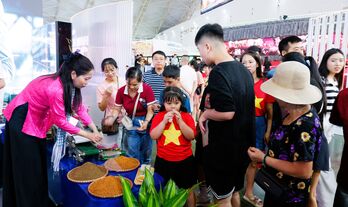 Ấn tượng Tây Ninh tại Triển lãm 80 năm thành tựu đất nước