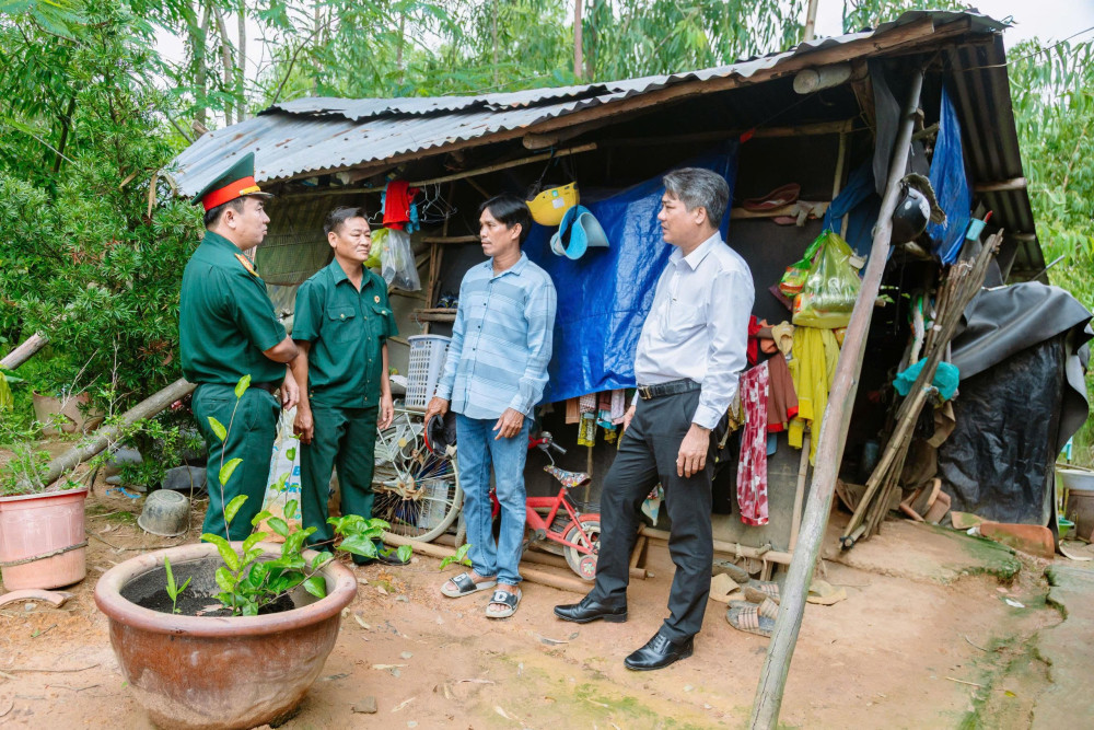 Bộ Chỉ huy Quân sự tỉnh Tây Ninh khảo sát xây dựng Nhà tình nghĩa quân – dân