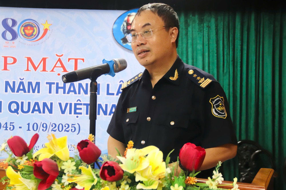Họp mặt kỷ niệm 80 năm ngày truyền thống ngành Hải quan Việt Nam