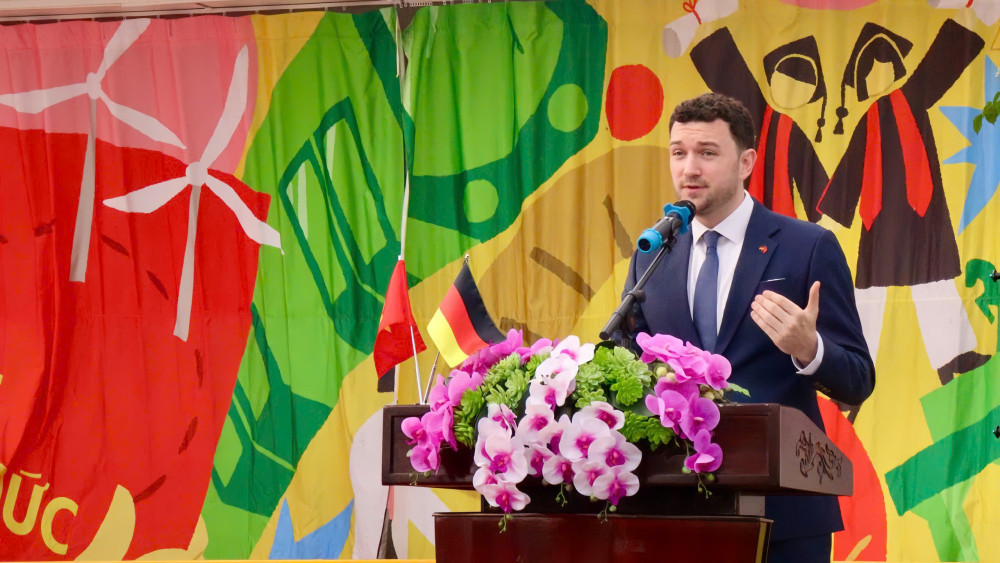 Opening of the first 'German Career Bus' programme in Tay Ninh