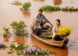 Mùa nước nổi quê chồng