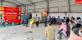 Tuyên truyền, thực hành chữa cháy và cứu nạn, cứu hộ