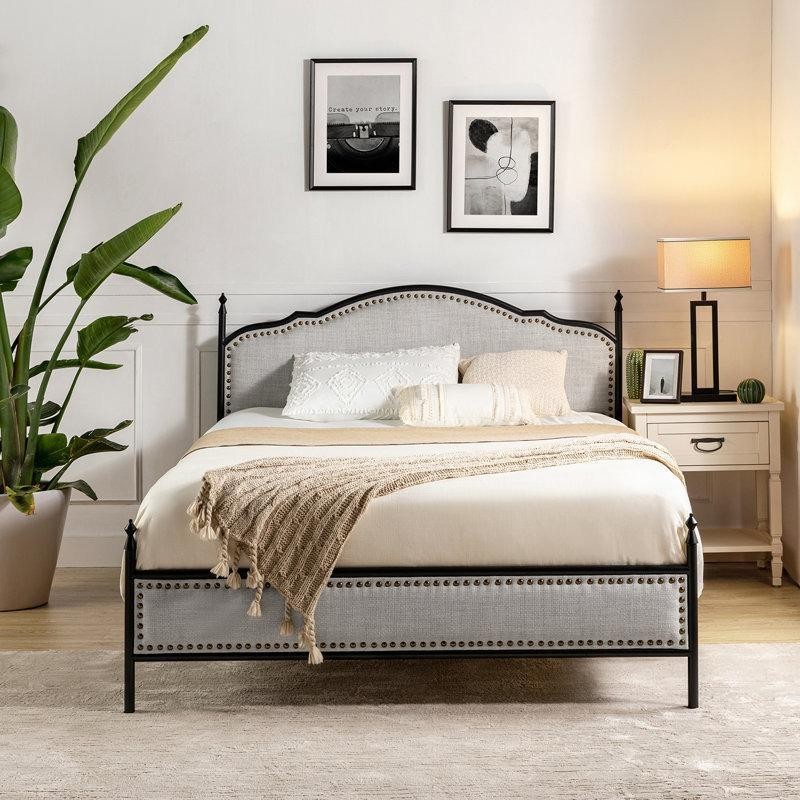 5 mẫu giường sắt 1m4 đẹp hiện nay