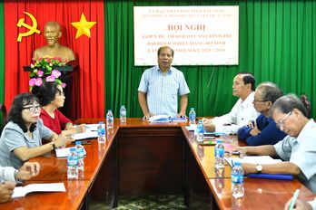 Góp ý dự thảo Báo cáo chính trị Đại hội đại biểu Đảng bộ tỉnh Tây Ninh lần thứ I, nhiệm kỳ 2025-2030