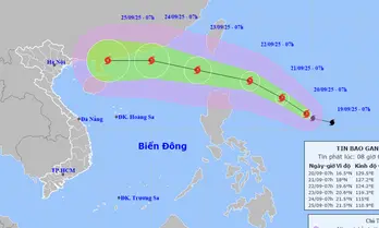 Bão Ragasa mạnh lên cấp 11, giật cấp 14, ba ngày tới có thể thành siêu bão